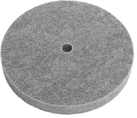 1 roue de polissage en fibre de nylon non tissée pour outils en métal, aluminium et acier inoxydable 5P 180#, 200 mm