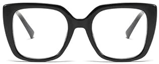 TECH-LINE-DIRECT FASHION ACCESSORIES Occhiali con blocco della luce blu, da donna, a occhi di gatto, per ridurre l'affaticamento degli occhi e il mal di testa, filtro UV400, lenti antigraffio