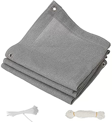 Recinzione Copertura per Balcone Giardino 65x200cm(26x79inch) Recinzione Copertura Schermante per Balcone Privacy Resistente alle intemperie per Recinzione, Grigio