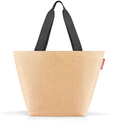 REISENTHEL ZS7078 SHOPPER M Gym Bag Damen RAFFIA NERO Größe Unica