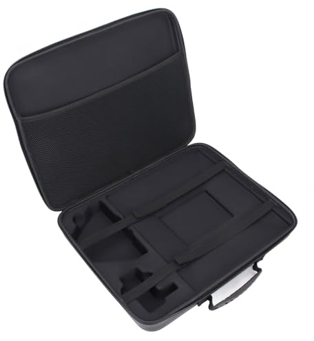 Bonbela Étui de transport rigide en EVA multi-compartiments pour parabole satellite pour l'extérieur, les voyages, les camping-cars