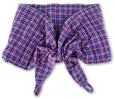 Das original MEINDL Wärme-Rückenkissen Lara |Ì Wärmekissen für den Rücken, Lenden oder Bauch, mit Rapsfüllung, Körnerkissen mit hochwertigem Baumwollstoff. (Rot-Blau)