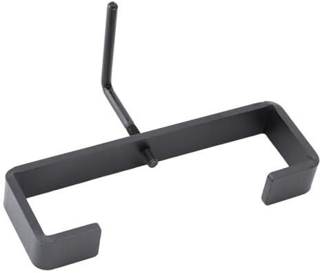 Heavy Duty Carbon Steel Concrete Post Clips Bracket, Erosion Resistant Birdhouse Mailbox Hanger for 4 Inch Posts, Easy Installation with L Bolts, Hanging Options for Planters