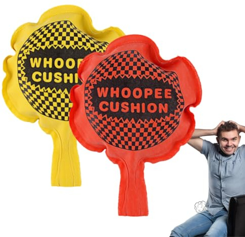 EIROVYA 2 Pezzi Cuscino Scorreggione, Scorregge Finte, Scherzi（A）