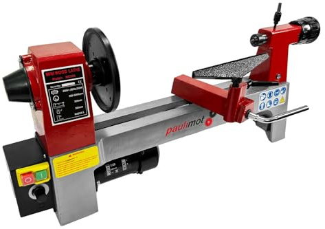 PAULIMOT Drechselbank DM300-V, 330 mm Spitzenweite, 250 Watt Motor