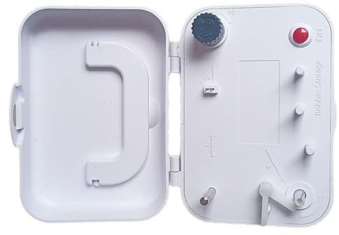 Enrouleur de câble électrique avec capteur à induction d'arrêt automatique, enrouleur de fil portable avec poignée extractible, USB 7,2 W ou double pile AA, 13,8 x 10,6 x 7,8 cm (L x l x H) (type