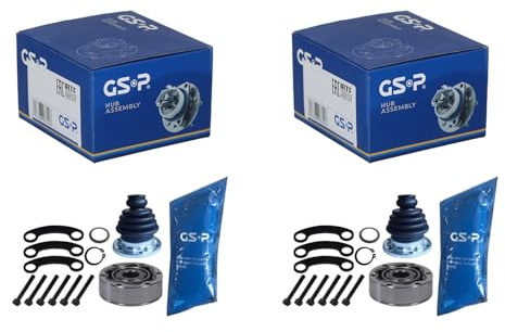 2X GSP Antriebswellengelenk Satz Getriebeseitig Radseitig | 2x 661003 passend für 80 Po