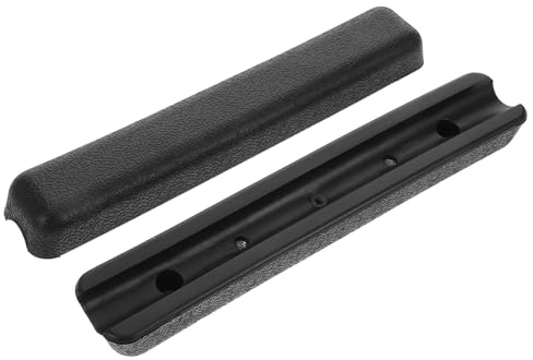GANAZONO Wheelchair Armrest Pads 2pcs Universal Plastic Armrest Replacement Accessories for Elderly Transport and Toilet Chairs Mobility Scooter