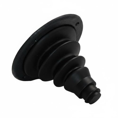 Bffcnl Kabeldurchführung für Boote Staubschutz Silicone Rubber Kabeldurchführungsbalg flexibel Deckdurchführungsmanschette für Bootsbesitzer, Schwarz