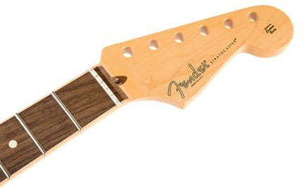 Fender American Channel Bound Stratocaster Neck, Modern C, 21 Medium Jumbo Frets, Rosewood Fingerboard