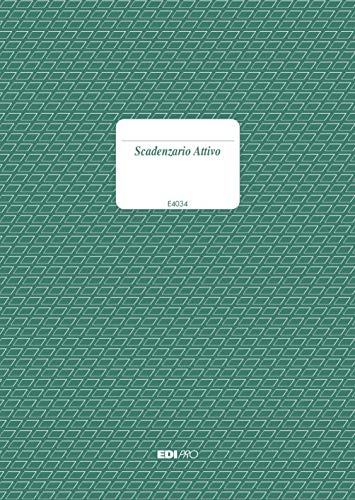 Edipro E4034 Effets actifs avec spirale et index plastifiés 36 feuilles F.To 29,7 x 21
