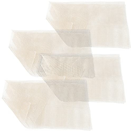 infactory Anti-Rutsch Rollen: 4er-Set rutschfeste PVC-Teppichunterlage, zuschneidbar, 80 x 200 cm (Antirutsch Teppichunterlagen, Teppich-Sicherheitsunterlage)