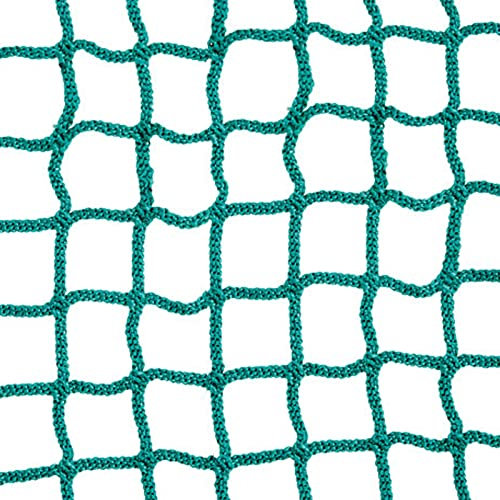 VOSS.farming Futtersparnetz für Heuraufen, 2,80x2,80m, Maschenweite 4,5x4,5cm, Heunetz, Rundballennetz, Ballennetz, Raufennetz