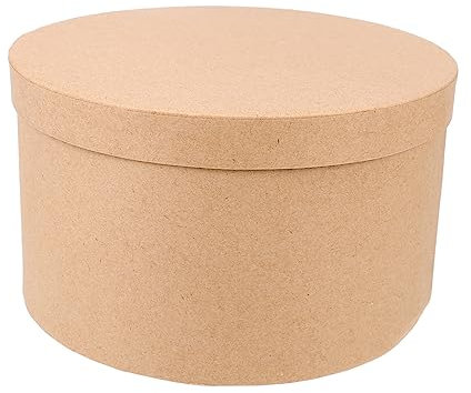 ABOOFAN 19x19x11 Runde Papier Box Cookie Papier Container Kuchen Container Cupcake Boxen Einfache Design