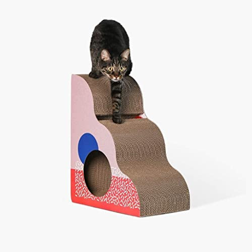 Kratzbrett Katze Katzenkratzbrett Dreiecksform Wellpappe Grinder Protector Sofa Katzenstreu Katzenspielzeug Für Das Katzentraining Im Innenbereich Kratzpappe Für Katzen