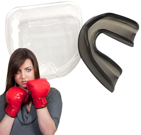 Mundschutz Boxen - Mundschutz Wrestling | Jugend Mundschutz Wrestling, Atmungsaktiver Silikon Mundschutz, Boxen Sport Schutzausrüstung, Zahnschutz Zähne Game Guard für Boxen
