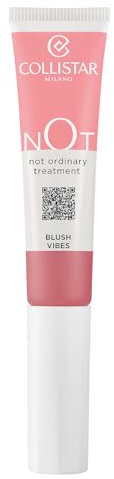 Collistar NOT Blush Vibes, Blush Liquido Multiuso, Idratante, Levigante, Applicatore Sponge, per Viso, Occhi, Labbra, con Acido Ialuronico, Finish Luminoso, Texture Leggera, n. 02 Raspberry, 15 ml