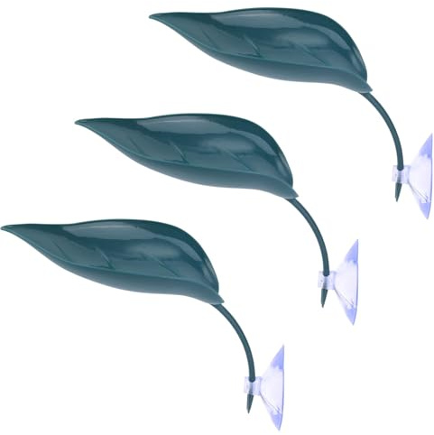 3pz Accessori per Serbatoio con Rane Albero, Piattaforma Habitat per Rane con Ventose Decorazioni per Terrario Accessori per Terrario per Rana Nana Africana Tartaruga Rospo
