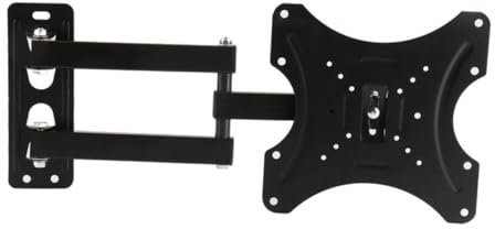 SHINEOFI Soporte de Pared TV LCD de Soporte y Giratorio Televisores Planos Color Negro y Comerciales