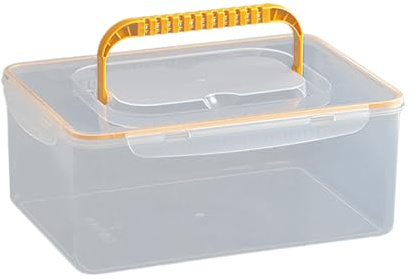 Boîte de rangement transparente et portable multifonction pour perceuse électricienne