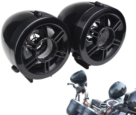 Audio stereo per manubrio della moto, altoparlante per manubrio della moto - di altoparlanti stereo da per,Altoparlanti per con lampeggianti a LED per, scooter, ATV, bici elettrica