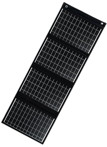 Caricabatterie solare pieghevole portatile da 40 W, leggero, per campeggio, escursionismo, con telefoni cellulari, tablet, emergenze, alimentazione pieghevole, per campeggio e escursionismo all'aperto