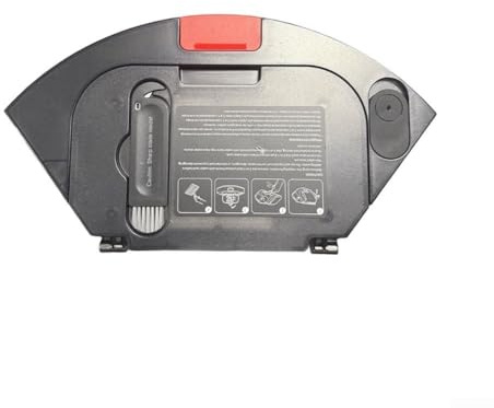 Besshepplo Depósito de agua y cubo de basura 2 en 1 para Xiaomi S20 D106 C103 Robot aspirador con sello a prueba de fugas de alta capacidad Diseño de liberación rápida Ventana transparente Trapeador