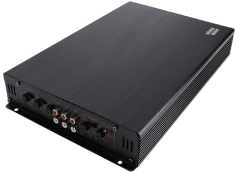 Tosuny 6800W 4-kanals Bilförstärkare, 80W RMS X4 överbryggbar 2 Ohm Class AB