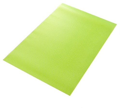 Yosoo Kühlschrankmatten, Frischhaltematte Antischimmelmatte Schmutzabweisende Antibakterielle Matte aus Kunststoff für Kühlschrank - 1 Sack (inkl. 4 Stück) (Grün)