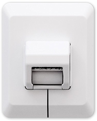 Energiespar Nachrüst-Gurtführung, weiß, mit Bürstendichtung und Leitrolle, für Gurtbreite bis 23 mm, von EVEROXX®