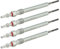 4 BOSCH 0 250 403 009 Buja de precalentamiento GLP194 Duraterm 4 vas Plateado