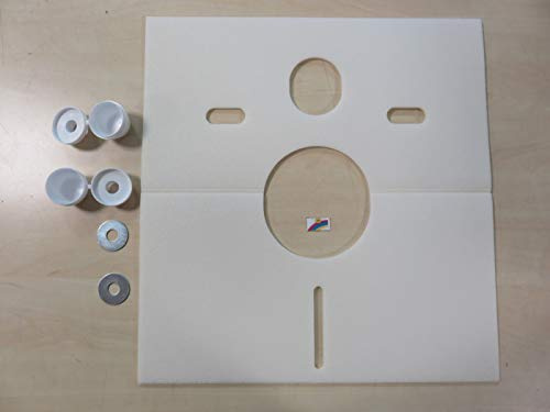 Kit de protection acoustique pour WC suspendu + bidet