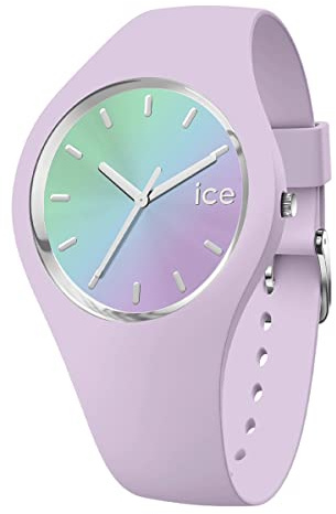 Ice-Watch - ICE sunset Pastel lilac - Lila Damenuhr mit Silikonarmband - 020640 (Small)