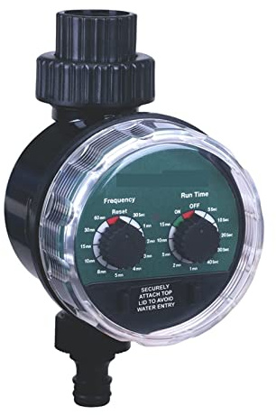 Válvula de agua inteligente Apagado Temporizador de rociadores Válvula de bola de nebulización Segundos Temporizador de riego Temporizador de agua electrónico automático Controlador de jardín domést