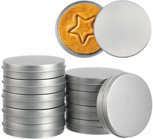 COHEALI Candy Storage Boxes 10 Pack Iron Candy Boxes with Lids Sugar Storage Container for Sweets Biscuits Snacks Home Party Travel Decorative Snack Cases