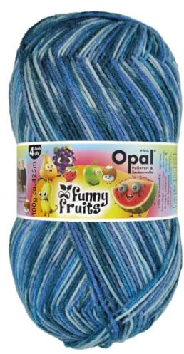 Opal - Opal Funny Fruits 11411 (425m) 4-Lagig Langlebig Socke Garn - 1x100g