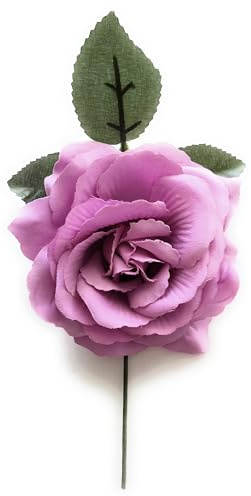 Fiori Fiamminghi Media Ornamento Tipico Capelli Fiore Danza Fenicottero, Fiere di Aprile e Romeries Fiori Fiamminghi per il Vestito Fenicottero, Fiore Fiamma Malva Chiaro Ø13cm