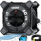 MASKO® Avvolgicavo, Cavo di Prolunga con Prese di Sicurezza e Maniglia, Protezione Termica, IP44 1000W ~ 3000W, incl. Maniglia di trasporto e Guanti di Montaggio, 40m - Nero/Antracite