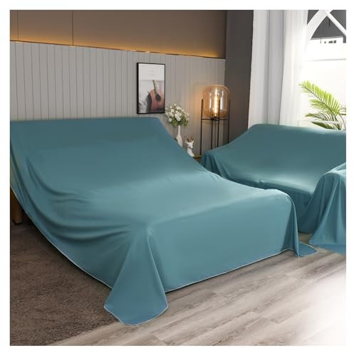 Funda de sofá impermeable, lavable, a prueba de polvo, protector de muebles, toalla universal para sofá para las cuatro estaciones (naranja, 180 x 380 cm)