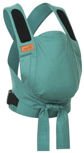 Hoppediz Babytrage Bondolino b.pure Design all green