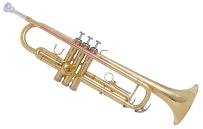 Alt-Trompete für Anfänger mit Messingkorpus Musikinstrument Trompete
