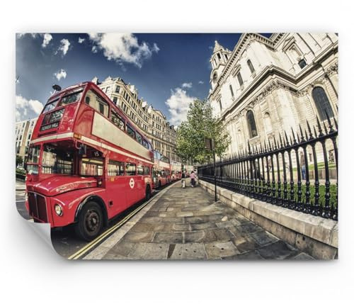 ARTTOR Papel pintado de papel no tejido Standard - Arquitectura londres ciudad - 150x105 cm - Fotomurales XXL Moderna Decorativos Papel tapiz fotográfico Dormitorio Para la sala - WF1AA150x105-2405