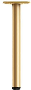 Verstellbare Metall-Tischbeine, 80 cm, Aluminiumlegierung, Möbelstützen für Küche, Esszimmer und Arbeitsplatten, inklusive Schrauben, anpassbare Höhe (80 cm)