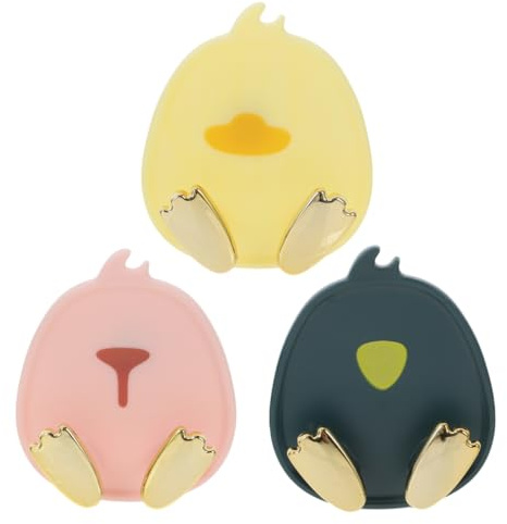 FUNNETOYU Ganchos Adhesivos Para Colgar 3 Ganchos De Pared De Animales Para Niños Ganchos Infantiles Sin Taladro Para Mochilas Toallas Y Abrigos Decorativos Para Baño Y Armario