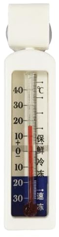 Calibro di temperatura del congelatore: termometro per frigorifero a , lettore di temperatura di montaggio verticale, strumento preciso per la conservazione degli alimenti, da -30 a 50 gradi H