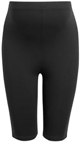 NEXT Mujeres Pantalones Cortos de Ciclista de premamá Negro 38