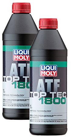 2 x LIQUI MOLY 3687 Top Tec ATF 1800 automatisk växellådsolja 1 l