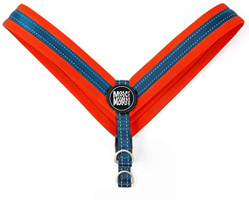 Max & Molly 4894512017887 Matrix Red Q-Fit Hundegeschirr Neopren Gepolstert Mit reflektierenden Nähten, S, 73 g
