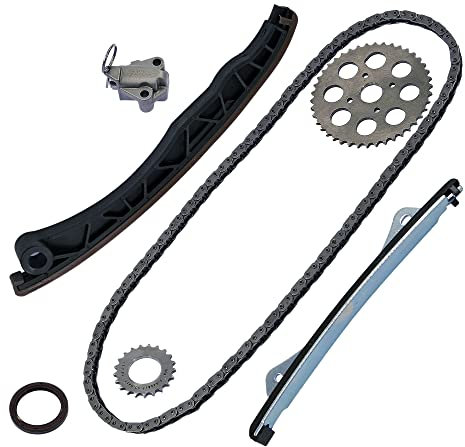 BESTPRICE Steuerkettensatz Kompatibel mit ALFA ROMEO; CHEVROLET; CITROËN; FIAT 500, DOBLO, FIORINO, PUNTO, IDEA, PANDA; FORD KA; LANCIA; OPEL AGILA, ASTRA, COMBO, CORSA, MERIVA; PEUGEOT; SUZUKI