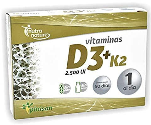 PINISAN Vitamina D3+K2 60cap.